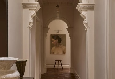 HW1591 Ancient Versailles featured in a restored Victorian residence in Camberwell, VIC.